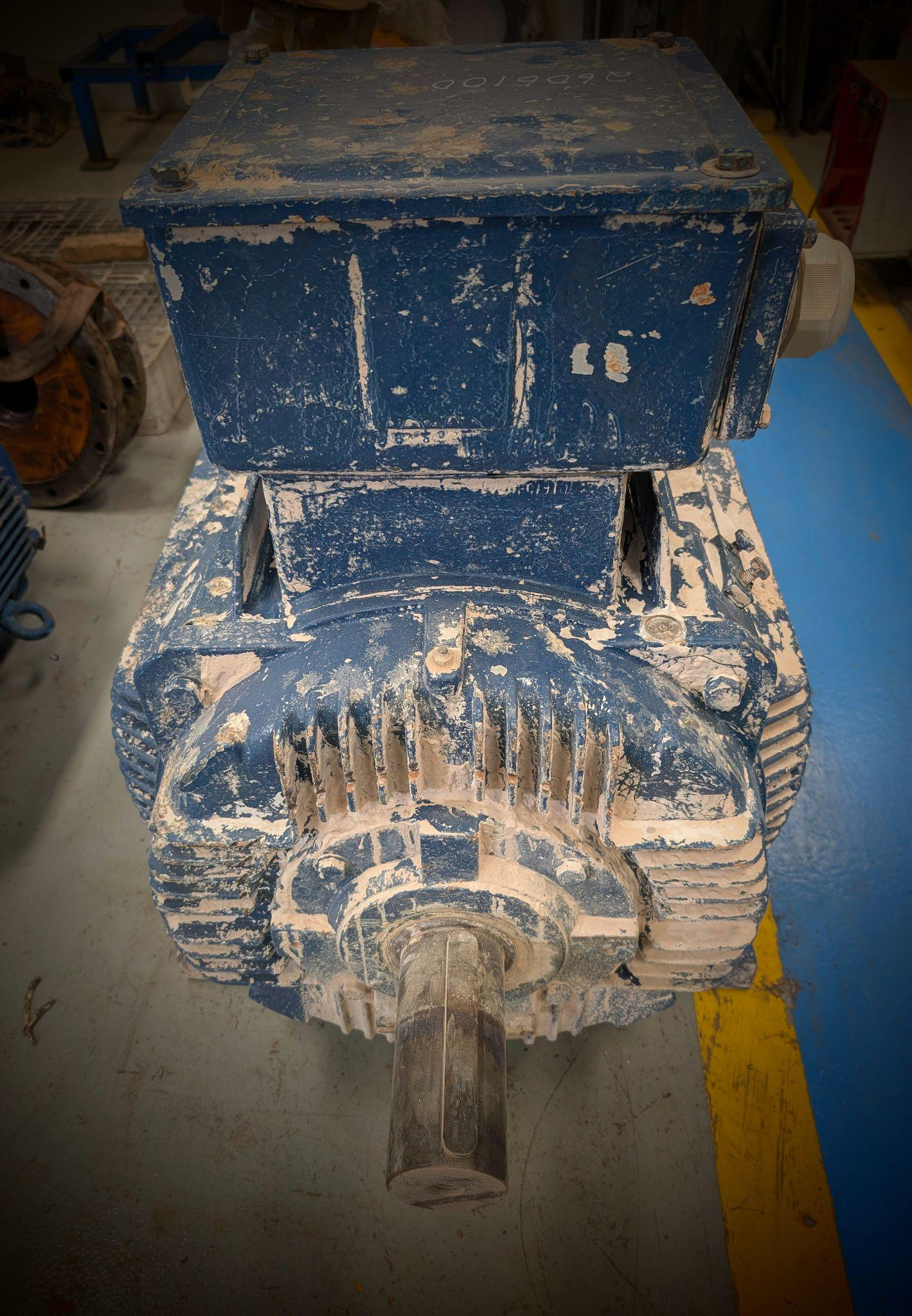 Heavy-duty electric motor used in cement and crusher plant under demanding operating conditions